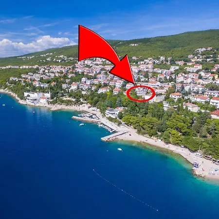 Fuer 6 Personen Ca 57 Qm In Dramalj, Kvarner Bucht Crikvenica Und Umgebung Apartman *